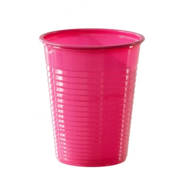Lot De 50 Gobelets Jetables En Plastique Fuschia 20 Cl Nouvelle Collection 1