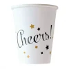 Boutique officielle Lot De 8 Gobelets Happy New Year En Carton 25 Cl 5